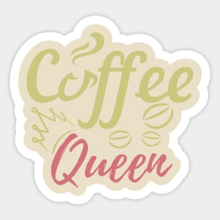 Coffee Queen Sticker